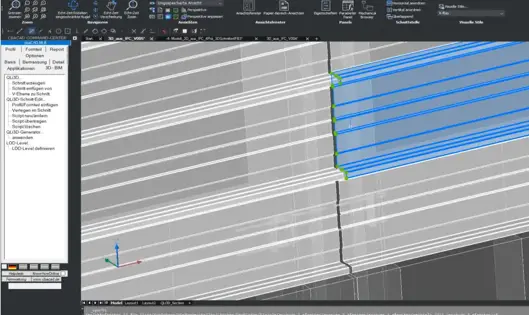 QLi3D Wand 3D aus 2D
